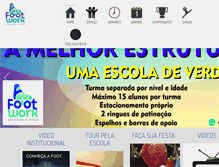 Tablet Screenshot of footwork.com.br